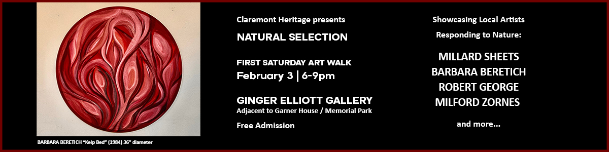 Watch a brief video of Claremont Heritage NATURAL SELECTION Exhibition